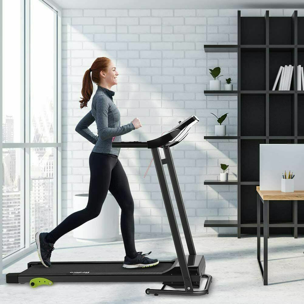 Image 2 - Treadmill 2.25 HP Electric Motorized Power Folding Running Machine Home Gym LCD