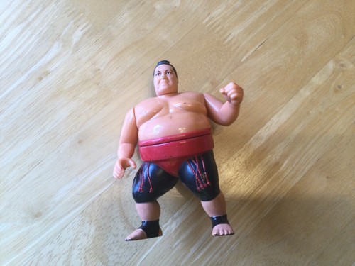 WWF Hasbro Yokozuna Used Wrestling Figure WWE...