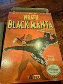 Wrath Of The Black Manta Cib Nes Nintendo