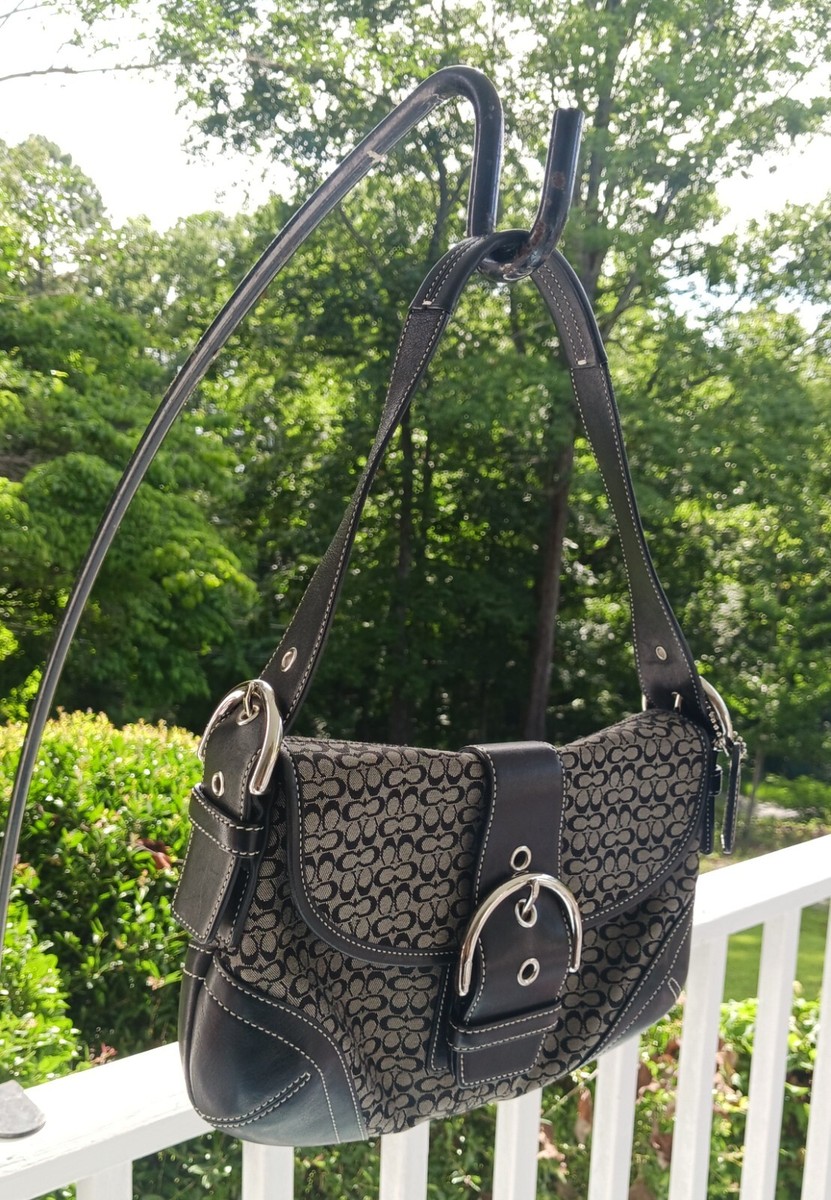 バッグ coach leather soho hand bag black Coach Soho Bag, Black: Handbags: Amazon.com