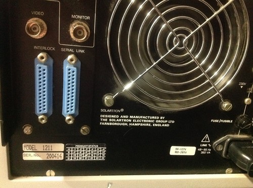 SOLARTRON SCHLUMBERGER  RVC 500 Random Vibration Controller  1211 - Picture 12 of 12