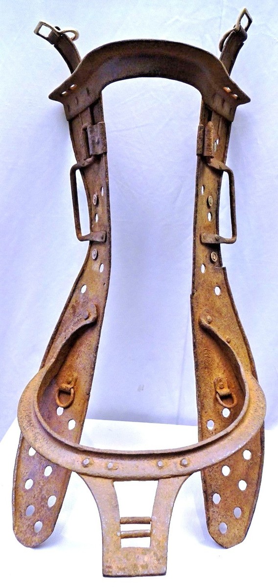 Vintage Cheval Selle Bhopal État Armée Antique Equitation Equipment