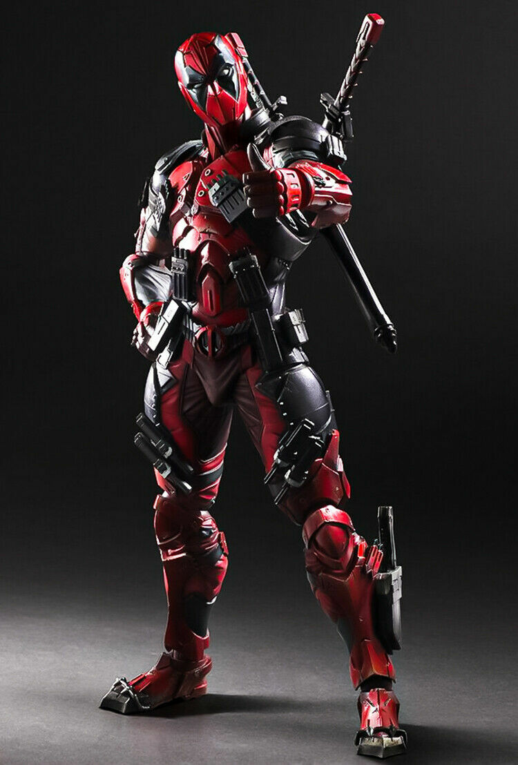 (未使用･未開封品)　Marvel Universe Variant Play Arts Kai Deadpool Action Figure qdkdu57 Play Arts Kai Deadpool Marvel Comics Super Hero 1/6 Scale