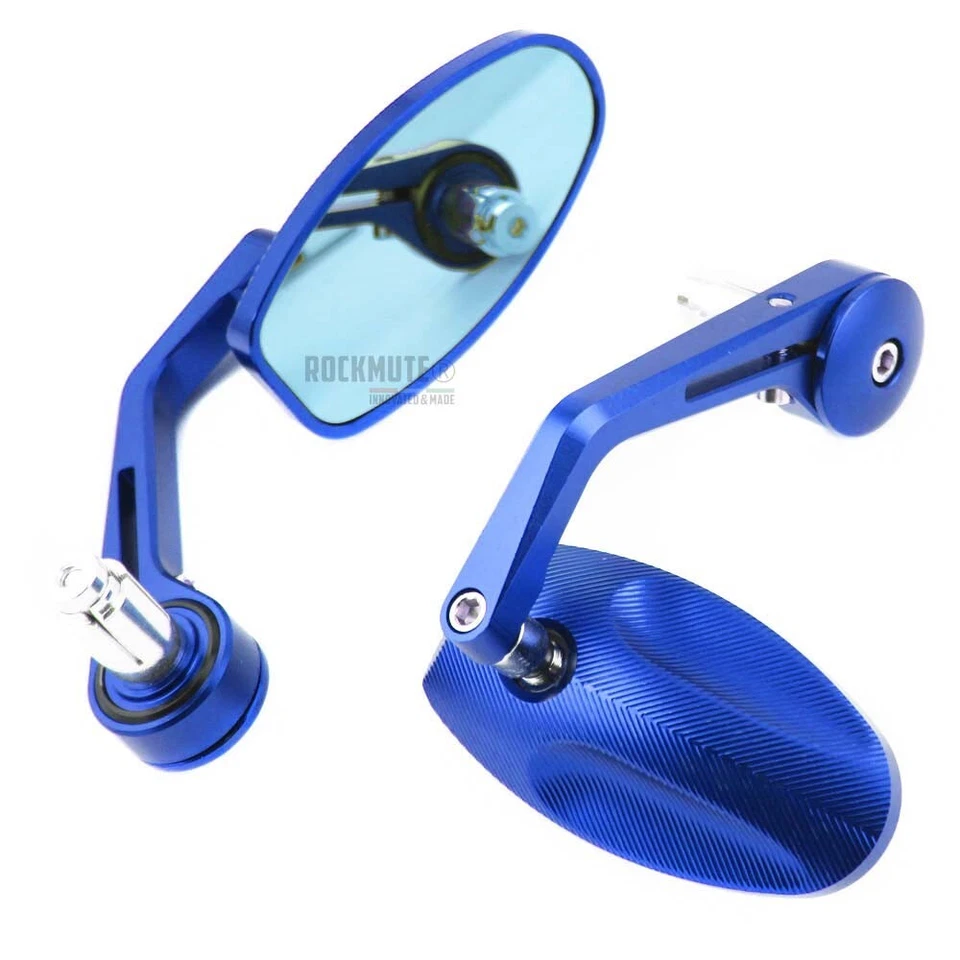 Par de espejos redondos ajustables vintage para Aprilia SHIVER 750 SHIVER 900 MANA 850 Foto 3 de 4