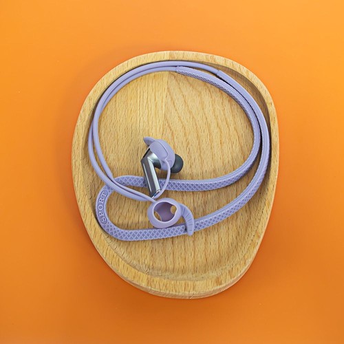 Silicone Neck Strap Lanyard Holder Strap for Samsung Galaxy Buds 3 Pro - Photo 4 sur 17