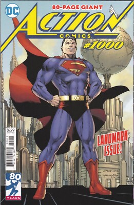 ACTION COMICS #1000 / SUPERMAN / 80 PAGE GIANT / JIM LEE VARIANT / DC ...