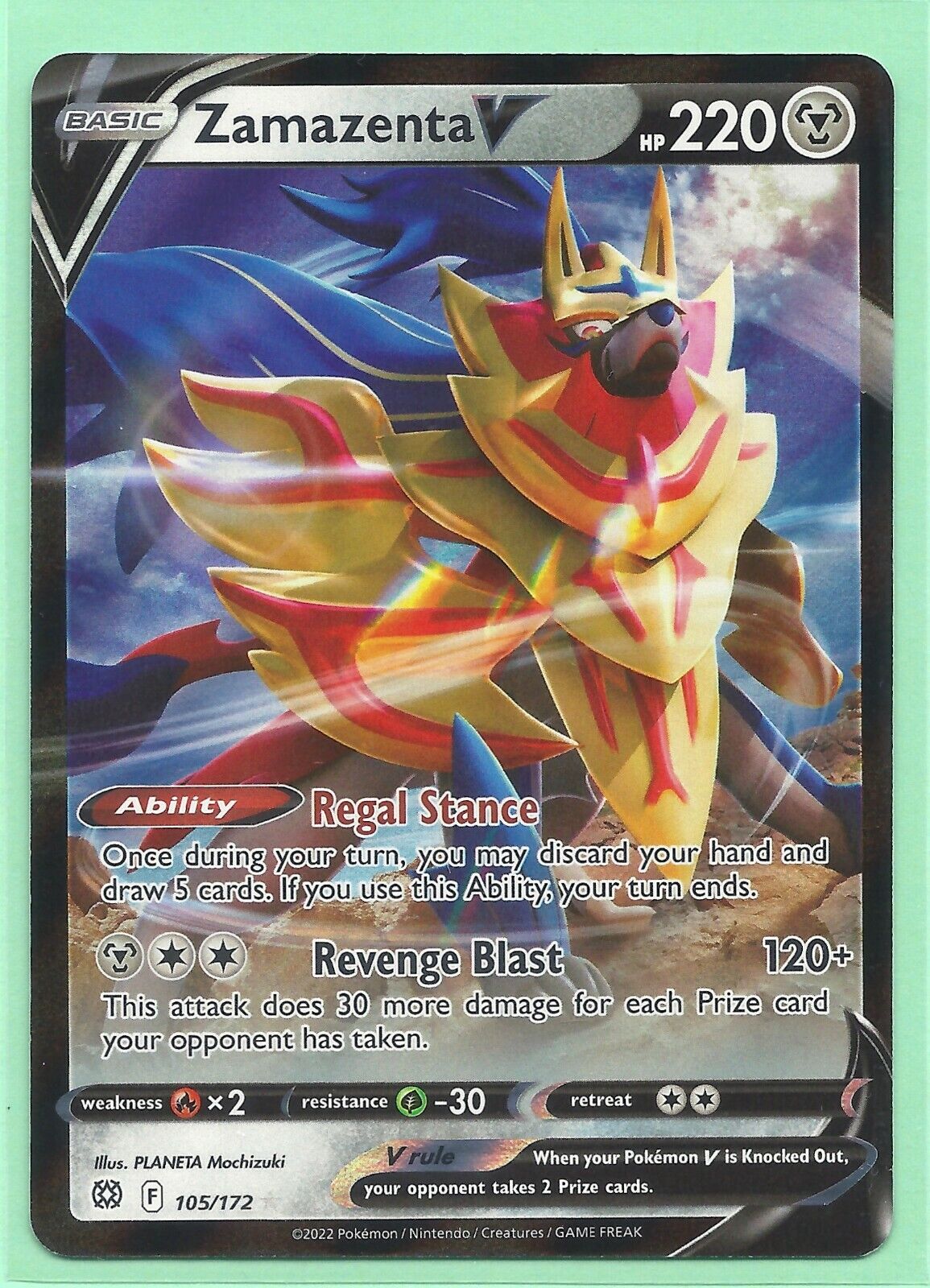 Zamazenta V - 105/172