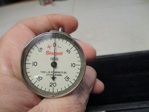 ¡¡Bonito!! Starrett No. Kit de medidor de esfera interior 697 697Z? Herramienta de maquinista EE. UU. - Imagen 3 de 8