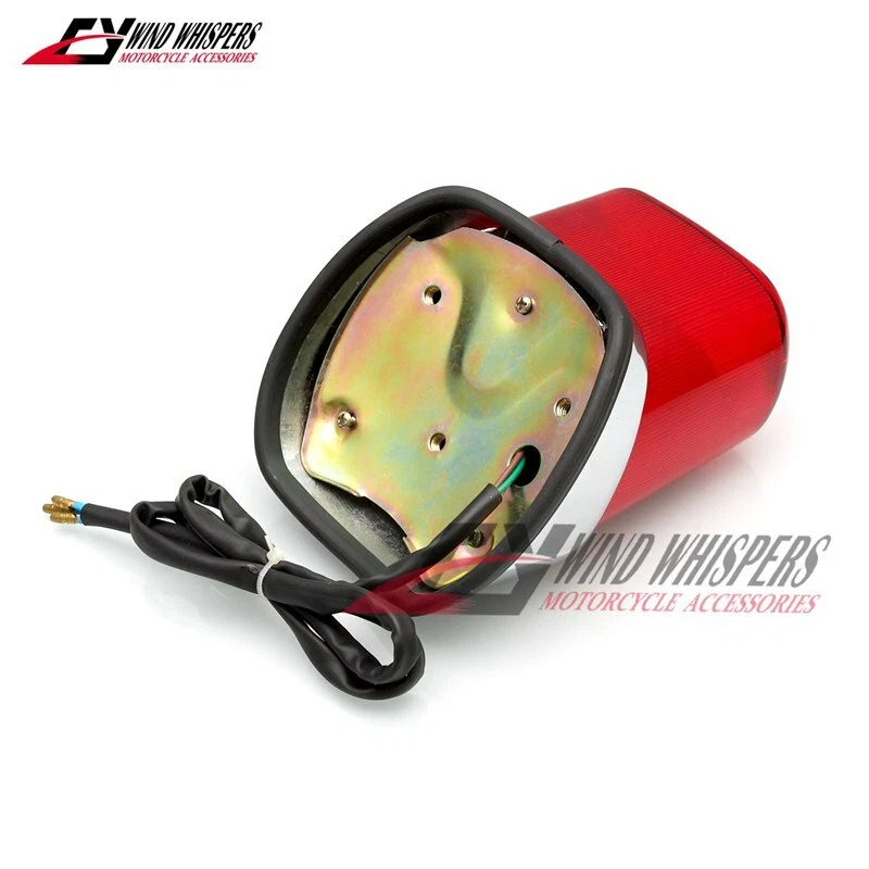 Motorcycle Tail Brake Light Taillight For Yamaha XV250 400  XV 250 Virago 400 Foto 2 de 2