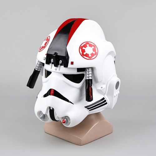 Cosplay Star Wars Empire Strikes Back At Drivers Helmet Halloween Full Head Mask - Picture 5 of 11