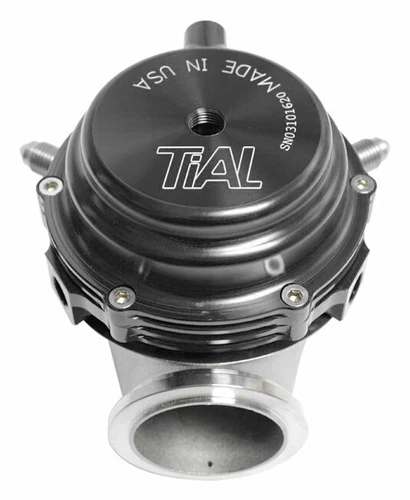 Genuine External Wastegate V-band kit Tial MVR 44mm black all springs