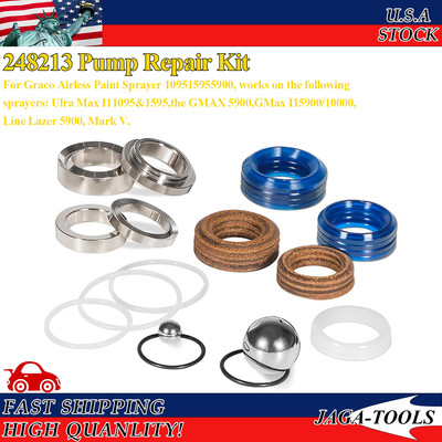 248213 Pump Repair Kit Airless Sprayer for Graco Ultra Max & Ultimate ...