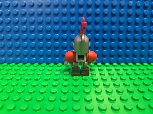 LEGO Macy Bot Minifigure Nexo Knights nex049 70319 CMF Lot Rare Retired HTF Robo - Picture 4 of 5