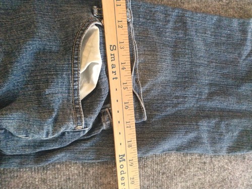 Victorious Women's Size 3 XL/ 15 Blue Capri Jeans Denim - Picture 9 of 10