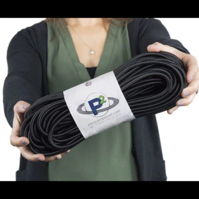 PARACORD PLANET 1/4 inch Elastic Bungee Shock Cord for Heavy Duty Tie Downs - Premium Grade Cord
