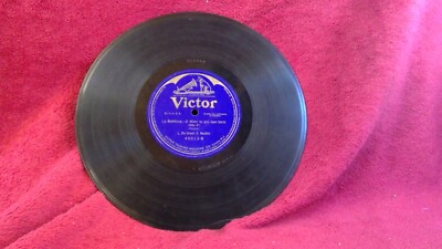 Victor Batwing 45013 Maria Bronzoni - Franco de Gregorio- La Boheme VG+ (1910)