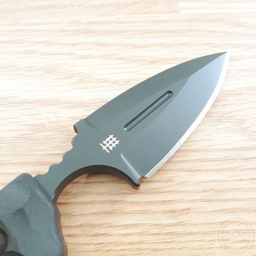 Halfbreed Blades Compact Clearance Fixed Knife 3" K110 Tool Steel Full Blade G10 - Picture 7 of 12