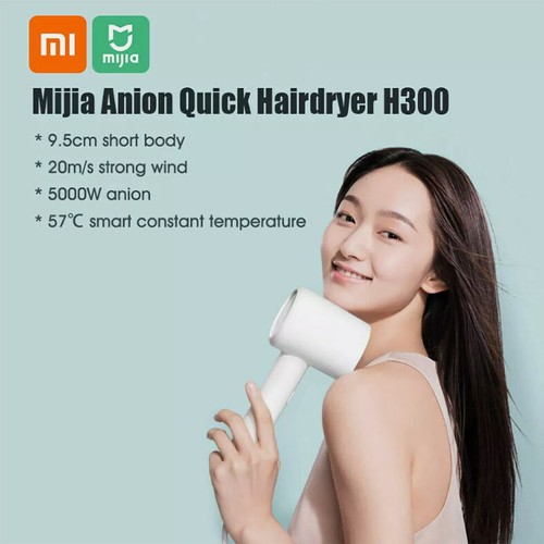 XIAOMI H300 Anion Quick Dry Hair Dryer Professional Negative Ion Hair Care - Picture 3 of 9