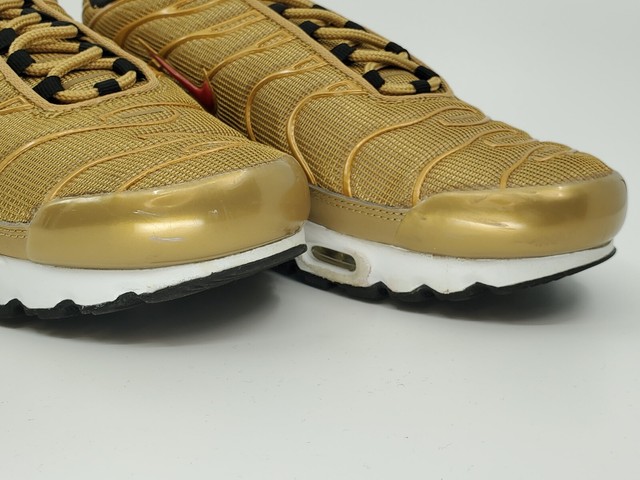 Size 9 - Nike Air Max Plus QS Metallic Gold for sale online | eBay