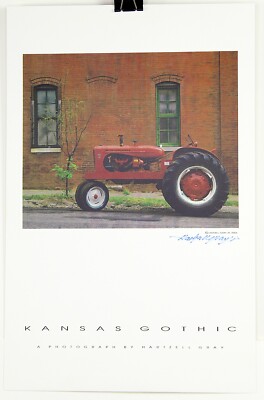 Allis Chalmers Tractor Print Signed by Photographer Hartzell Gray Kansas City MO