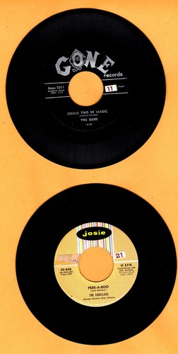 23 1950's 45 RPM Records(Penguins-Everly Brothers-Mystics-Crew Cuts-Crescendos) - Imagen 7 de 12