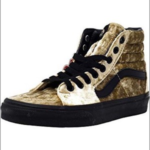 velvet sk8 hi vans