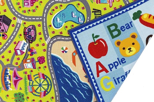 Kids Play Mat Fun Educational Reversible Area Rug 31"X58" - Picture 14 of 14