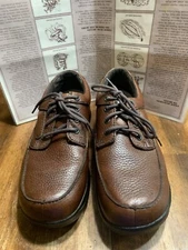 Apex Oxfords Shoes Mens Size 11  W Brown Leather Y910M Lace Up