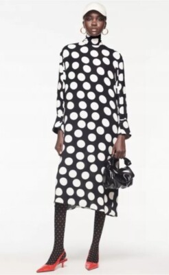Zara Studio Limited Edition Maxi Pola Dot Marimekko Maxi Dress, CS, NWT
