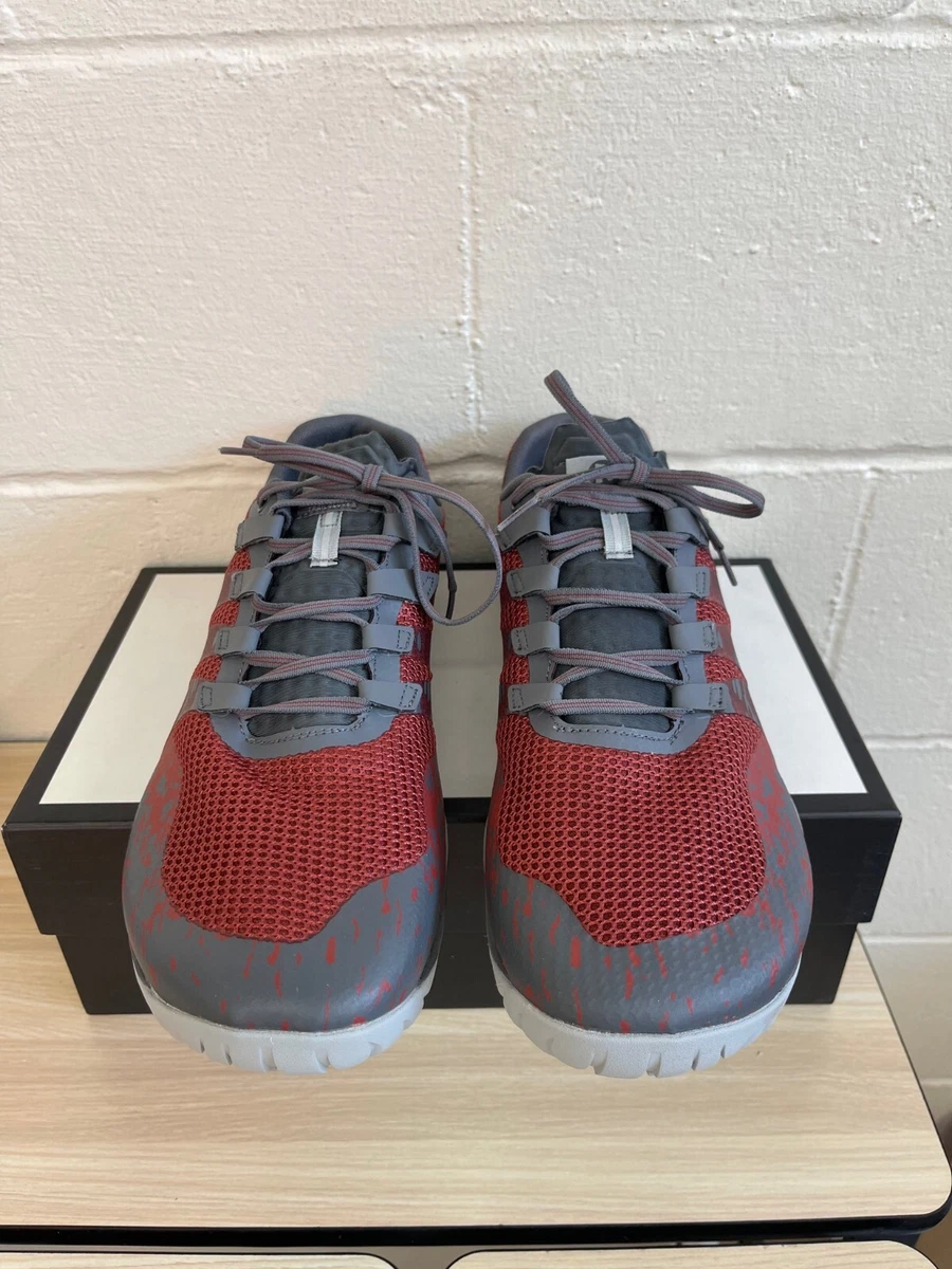 Merrell Trail Glove 5 J50265 Red Grey Barefoot Running Shoes