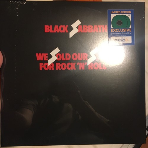 Black Sabbath We Sold Our Soul For Rock N Roll 2 LP Green Vinyl Limited Ed. New