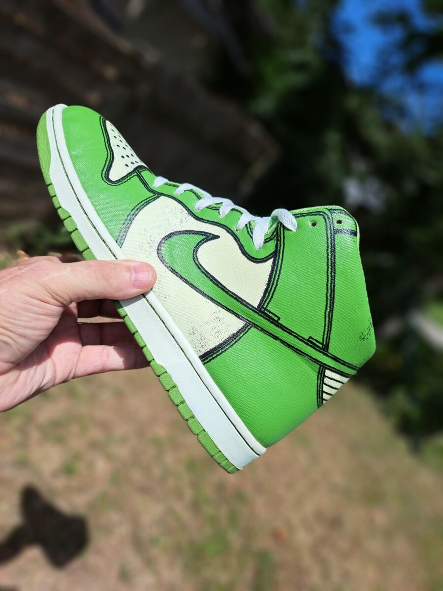 Size 10.5 *RARE* Nike Dunk 1 Piece Premium High Chlorophyll Size 10.5 *RARE* Nike Dunk 1 Piece Premium High Chlorophyll