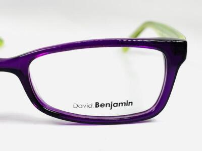 New David Benjamin KIDS DB-169 C3 Purple & Green Eyeglasses 50/16/130 David Benjamin Plastic Eyeglass Frames for sale | eBay main image 3