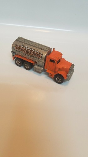 Vintage 1979 Mattel Hot Wheels Peterbilt Tank Truck California Construction - Bild 1 von 9