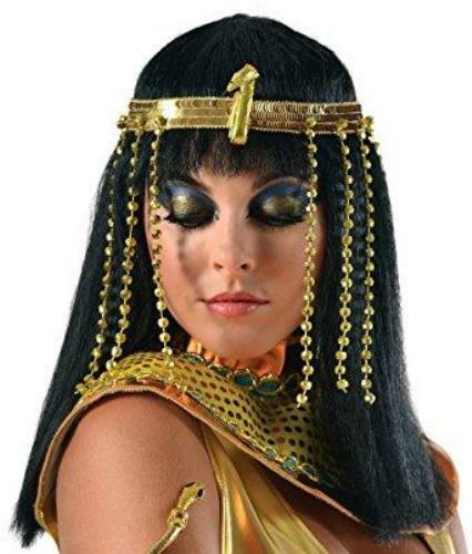 COSTUME ACCESSORY - WOMAN'S EGYPTIAN HEADPIECE GOLD - Picture 1 of 1