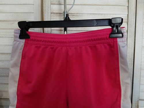 Nike Womens Shorts Size XS Pink White Trim Pull On Drawstring Logo Athletic - Picture 5 of 11