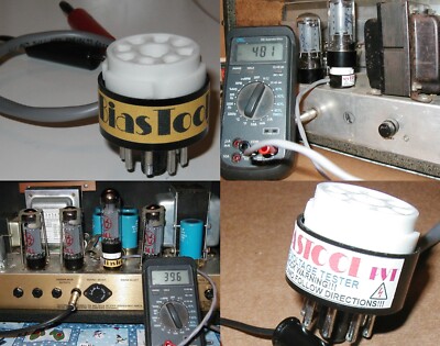 Tube Amplifier Bias Kit 1 by SRS- Plate Voltage and Current Probe USA MADE