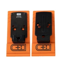 C&H Precision STID-RH Low-Profile Mounting Plate – Black Anodized Finish