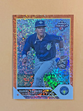 2023 Topps Pro Debut Orange Mini Diamond Refractor Daniel Vazquez 4/25 Royals