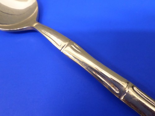 6 - Reed & Barton Rebacraft GOLDEN ROYAL BAMBOO Gold Electroplate TEASPOONS - Picture 6 of 9