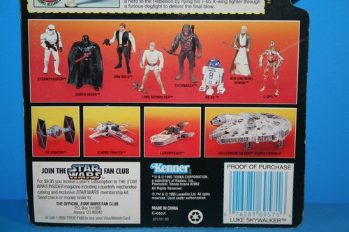 STAR WARS 1995 POWER OF THE FORCE MINT CARD FIGURES LEIA HAN LUKE YODA R2 FETT - Picture 65 of 158