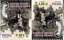 Poland 2025. Odyssey of Liberty. Lotenhulle. Belgium. Gen. Maczek. Tete Beche