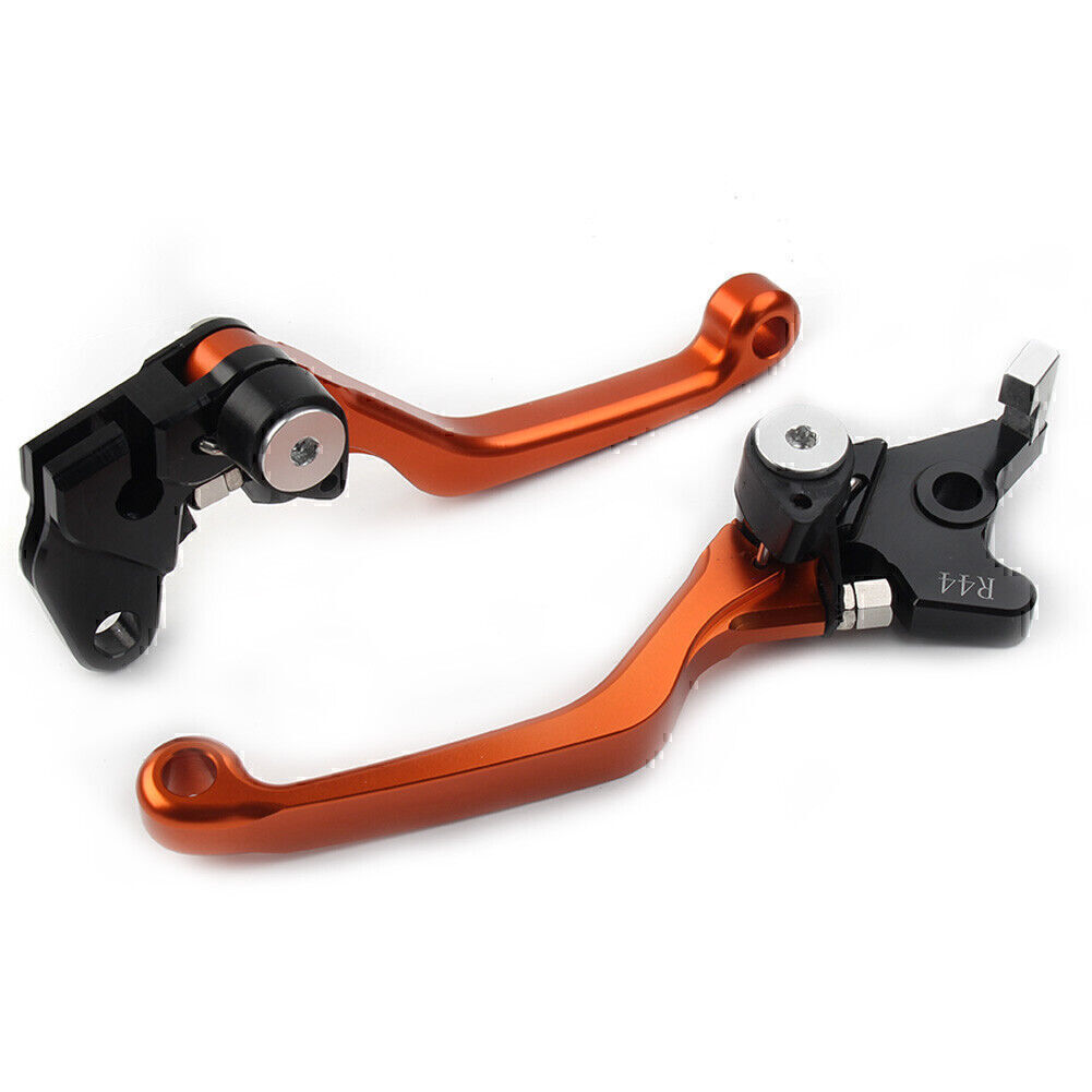Orange Pivot Dirt Clutch Brake Levers For Kawasaki KLX250,DTRACKER
