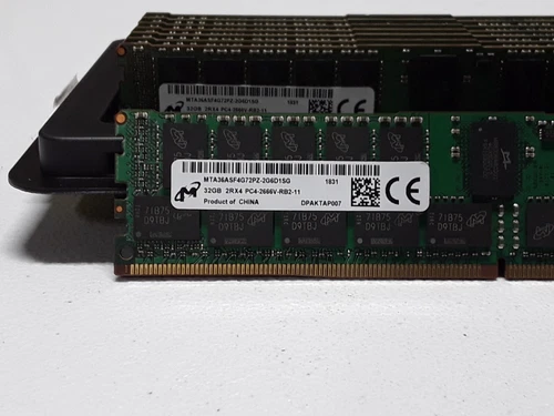Micron MTA36ASF4G72PZ-2G6D1 2RX4 32GB DDR4 PC4-2666V ECC Server Memory