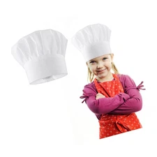 Lusofie Adult Chef Hat Adjustable Black Chef Hats Elastic Kitchen Cooking Cap...