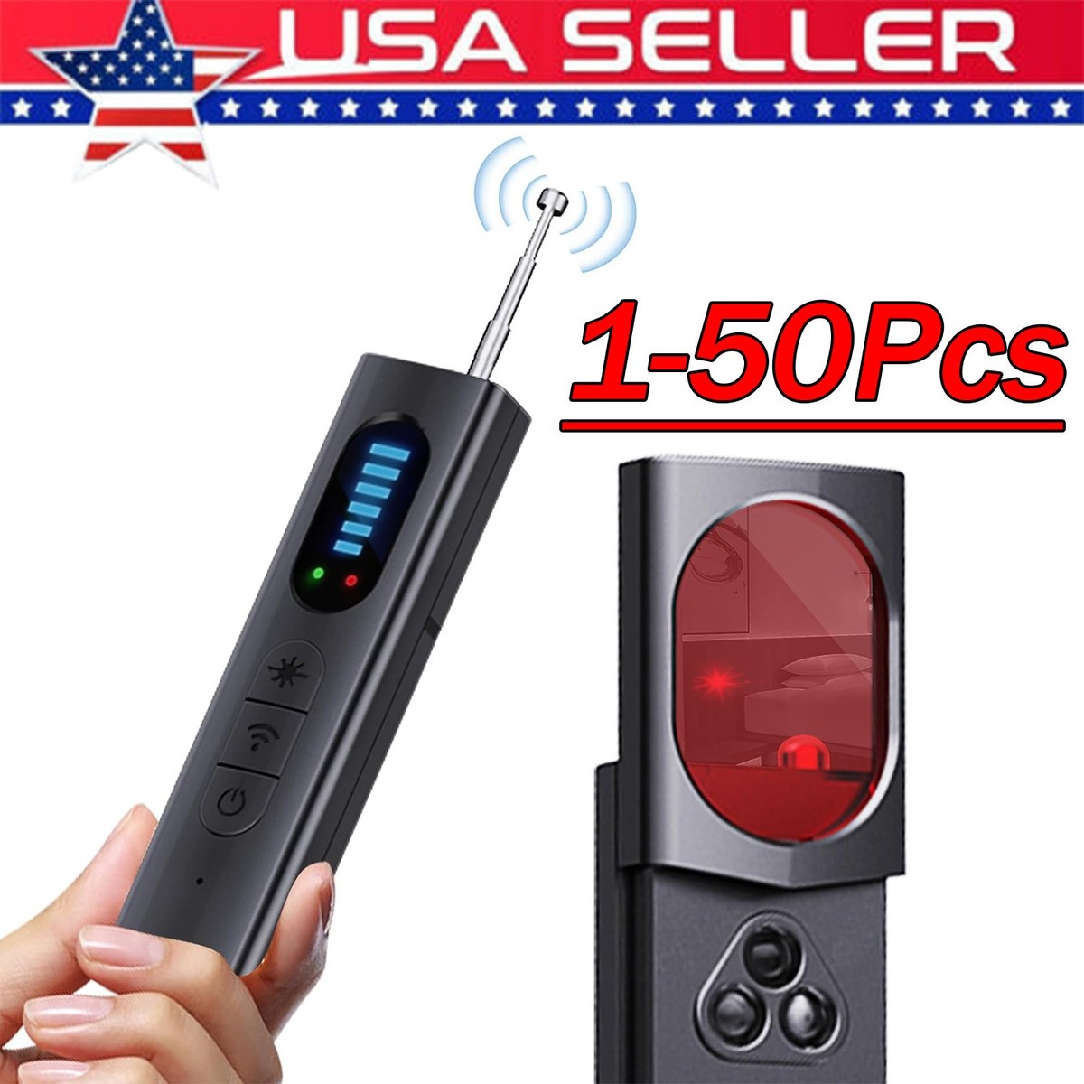 Anti-Spy Signal Detector Hidden Camera GSM Audio Bug Finder