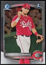 2025 Bowman Chrome Prospects #BCP-18 Ichiro Cano Hernandez - Cincinnati Reds