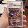 2014 POKEMON XY PHANTOM FORCES ULTRA RARE #121 M GENGAR EX PSA 7