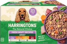 Harringtons Complete Wet Dog Food Meaty 16x400g Grain Free Tray Multipack 3.80 per kilo