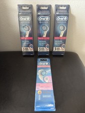 NEW Oral-B Sensitive Gum Care Replacement Brush Heads - 3 Count/3 Packs  Bonus